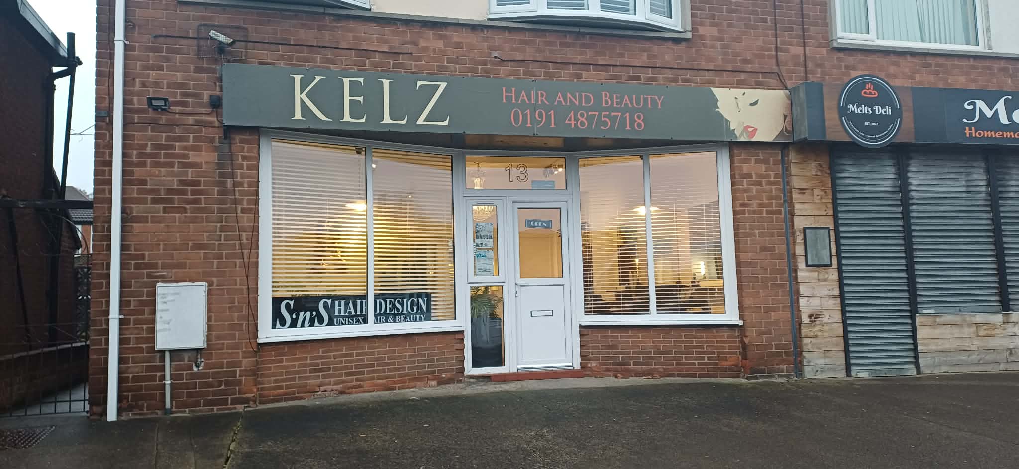 S'n'S Hair Design at Kelz Hair & Beauty Salon storefront